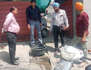 ਮੱਛਰਾਂ ਤੋਂ ਫੈਲਣ ਬਿਮਾਰੀਆਂ ਤੋਂ ਬਚਾ ਲਈ ਜਾਗਰੂਕ ਕੀਤਾ 